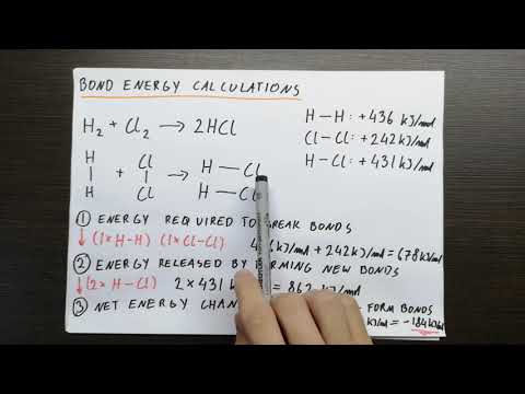 GCSE Chemistry Bond Energies