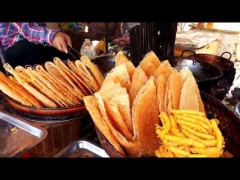 Asian Food - Phnom Udong Lfetsyle On New Year Days - Second Day - I