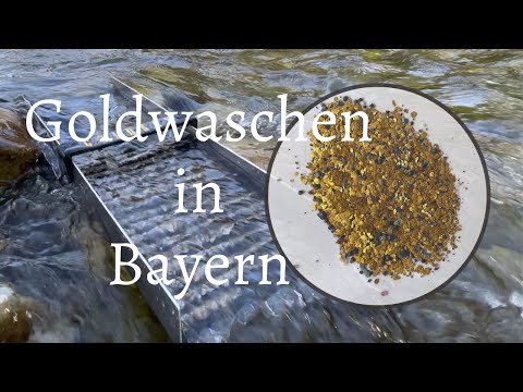 The most beautiful river in Bavaria - After Work Gold Panning - Freedom through Gold