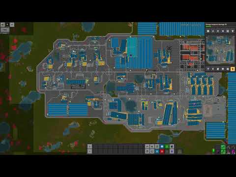 Factorio Base Tour - Netra's Krastorio 2 1.2k No Miner Megabase