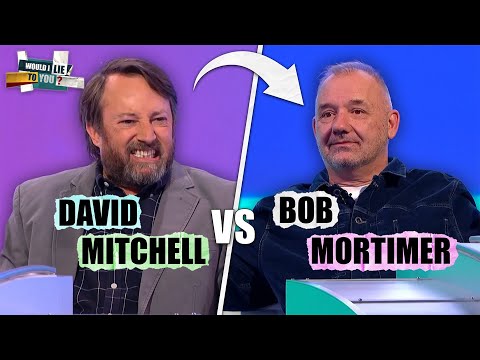Bob Mortimer CHALLENGES David Mitchell | Would I Lie To You?