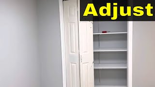 How To Adjust Bifold Closet Doors-Full Tutorial
