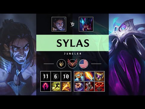 Sylas Jungle vs Rek'Sai - NA Grandmaster Patch 25.S1.2