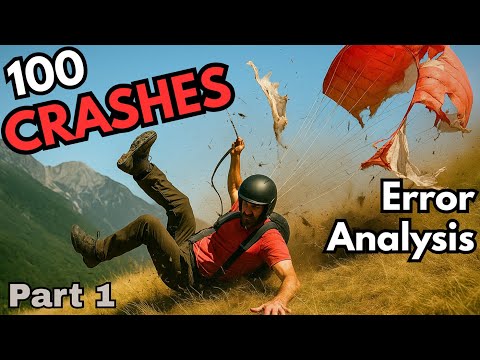 100 Speedflying & Paragliding CRASHES (with Error Analysis) | Part 1/6