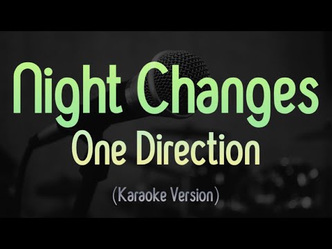 Night Changes - One Direction (Karaoke Version)