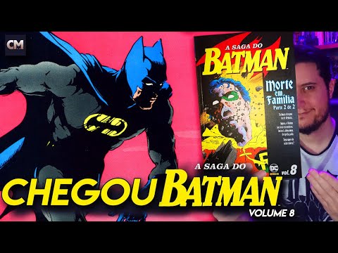 Um vilo SUBESTIMADO - Unboxing A Saga do Batman Vol. 8 | Panini Comics