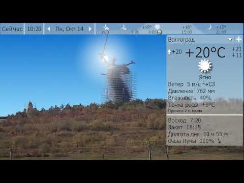 Погода. Волгоград. 13-15 октября 19 г.