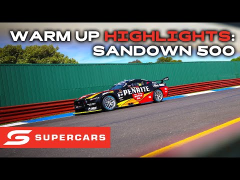 SUPERCARS 2023 Penrite Oil Sandown 500 WarmUpハイライト動画