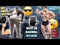 My thoughts on Brandon Harding? 500 lbs barbell rows!