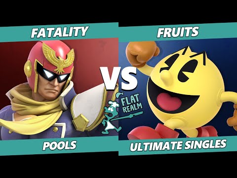 Flat Realm 7 Pools - Fatality (Captain Falcon) Vs. KJS RF | Fruits (Pac-Man) SSBU Singles