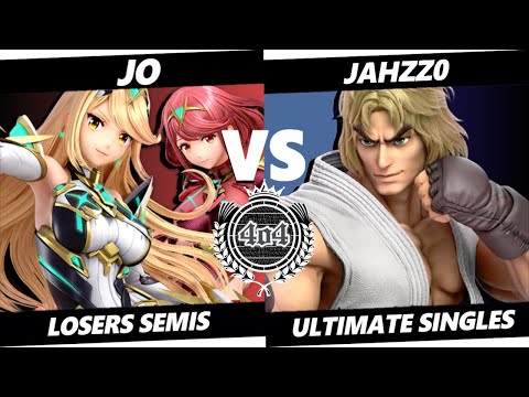 4o4 Smash Night 72 - EVC| jo (Mythra, Pyra) vs InC| Jahzz0 (Ken) - Losers Semi-Final