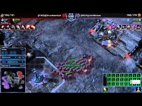 [FXO]Drunkenboi (T) vs [SCA]JonSnow (Z) Daybreak LE
