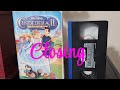Closing To Cinderella 2 Dreams Come True 2002 VHS