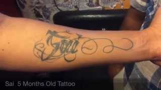 preview picture of video 'Tattoo Aftercare,Tattoo After Result In Nagpur,India'