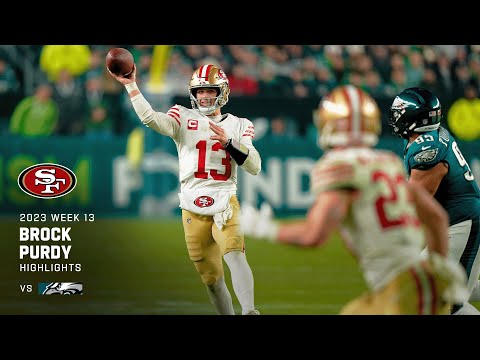 Brock Purdy's Best Plays from 4-TD Game vs. the Eagles