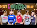 Bonkers corner Haul @199 | Try On Haul / Honest Review 😰 | Oversized T-shirt, Tank Top  & More