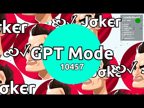 The Unbeatable Agar.io Player: GPT's Algorithmic Approach to Winning