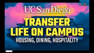Transfer - Life on Campus: HDH Webinar