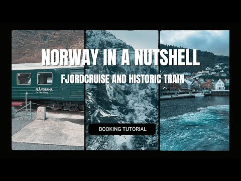 Book your own Fjord cruise and Flam railway Norway in a nutshell tour!  From Bergen or Oslo #train