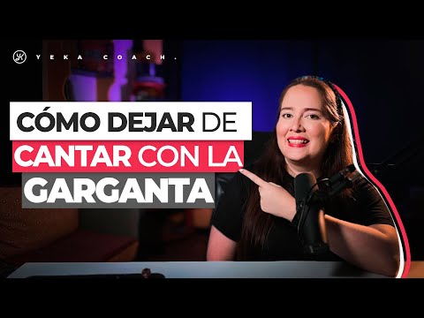 Canta con el diafragma, no con la garganta