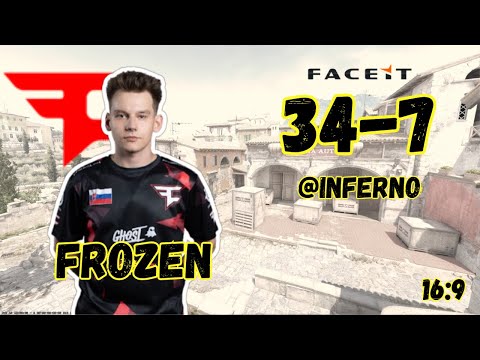CS2 POV frozen FaZe (34/7) - Inferno - FACEIT - 16:9