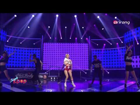 140718 티아라 T-ara ~ Hyomin Solo ~ Nice Body ~ Arirang - Simply Kpop