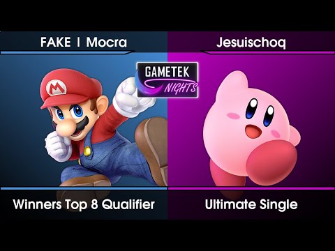 Gametek Night 2023.09 - Mocra (Mario) Vs. Jesuischoq (Kirby) SSBU Ultimate Tournament