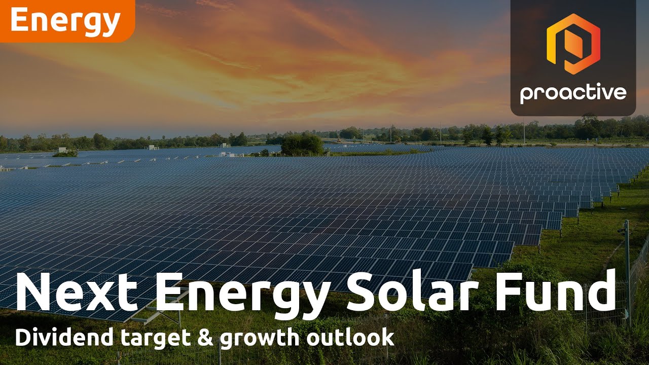 NextEnergy Solar Fund Updates: dividend, NAV & market opportunities