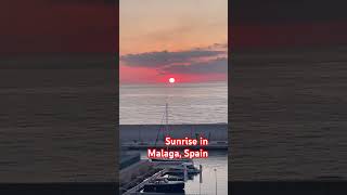 #sunrise #oibtrippin #malaga #spain #transatlanticcruise