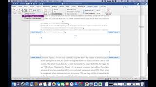 Continuous Page Numbering after Section Break in Word Mac