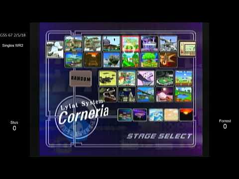 GSS 67 SSBM - Stus (Falco) vs. Forrest (Fox) - Melee WR2