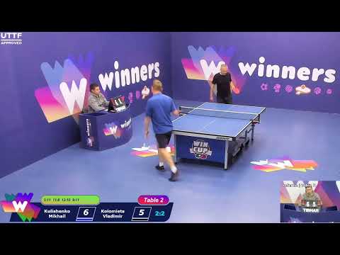 WINners CUP table 2  03.10 Kulishenko Mikhail - Kolomiets Vladimir   10:00
