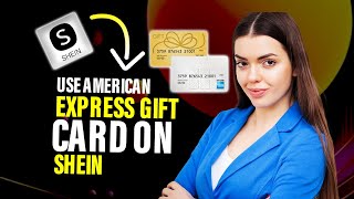 How to use American express gift card on Shein (Best Method)