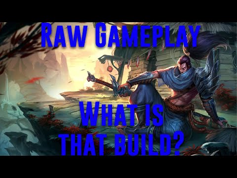 Raw Gameplay: Yasuo VS Qiyana MID - What is that build?
