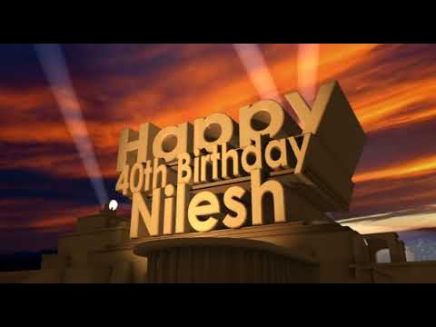 Happy 40th Birthday Nilesh
