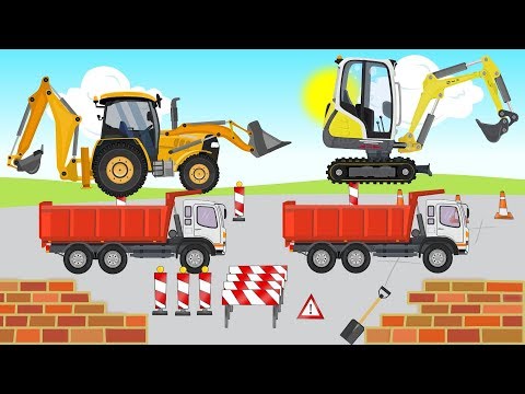 Excavators and Loaders & Street Vehicles and many other Machines - Compilation