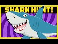 We're Going on a Shark Hunt Song for Kids | Brain Break Movement Song for Preschool and Kindergarten