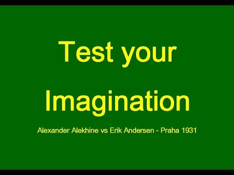 Alexander Alekhine vs Erik Andersen - Praha 1931