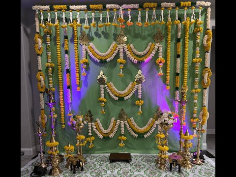 Traditional decor | Housewarming decor | Engagement decor | Indian decor usa | Sowji's Kitchen