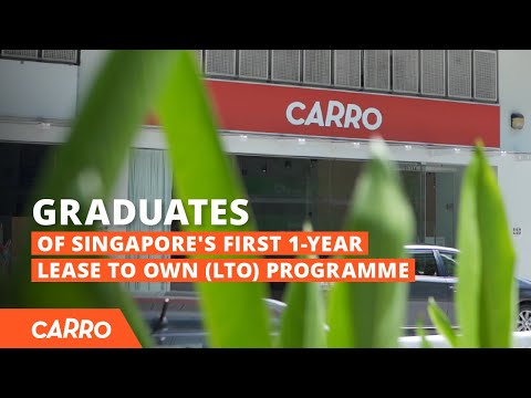 Graduates of Singapore's First 1-Year Lease to Own (LTO) Programme | CARRO Singapore