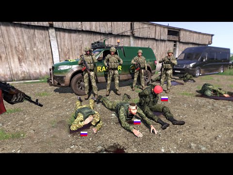 RUSSIAN GENERAL Vasilyev was taken Prisoner after the Sniper ambush - Many soldiers captured -ARMA 3