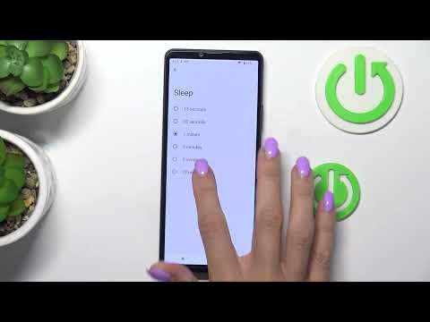 Sony Xperia 10 IV - How To Change Screen Timeout