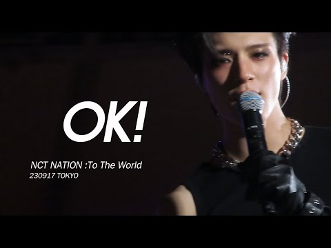 230917 NCT NATION :To The World in Tokyo OK! 제노 Jeno 직캠 Fancam Jeno Focus