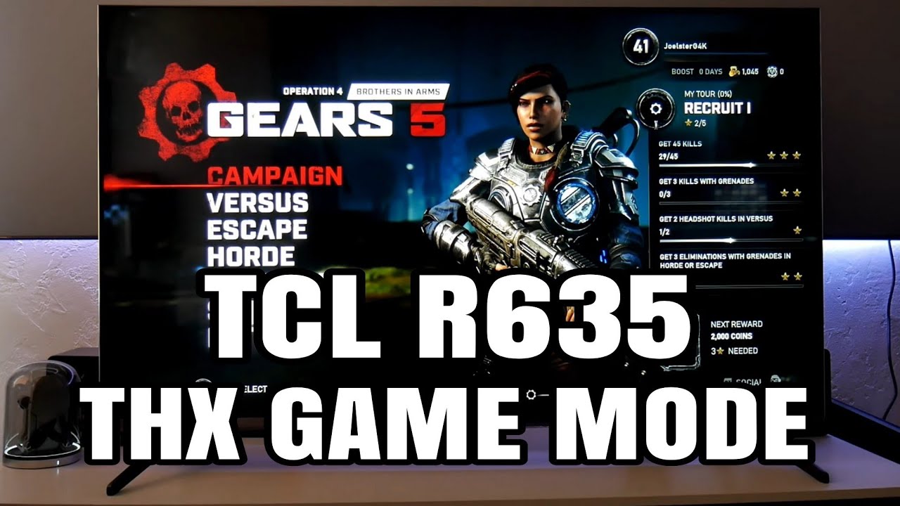 How to set up TCL R635 for Gaming with Xbox one X