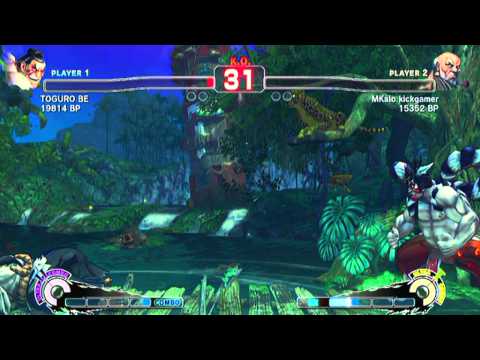 SSF4 [A vs A]: TOGURO BE(#10 Honda) vs MKaio kickgamer(#8 Gouken) Ep.278 - HD 720p