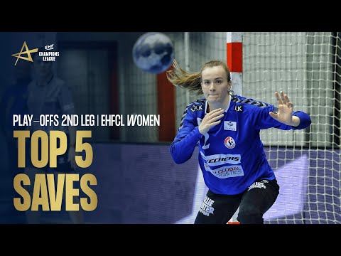 ANNA KRISTIANSEN breaks it up! | Play-offs 2nd Leg | EHF Champions League Women 2022/23
