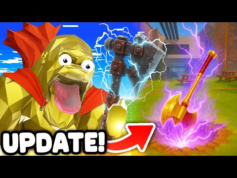NEW THOR AXE UPDATE is the MOST INSANE ITEM EVER! (Animal Company VR)