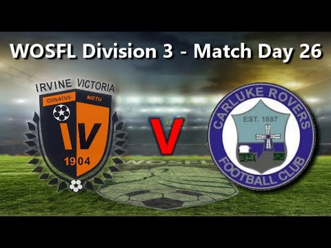Irvine Vics 5 : Carluke Rovers 0 - 15th April 2023