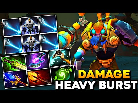 Tinker Fast Hand Heavy Burst DAMAGE One Combo Delete All Broken Hero - Dota 2
