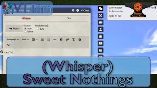 Whisper Sweet Nothings